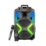 L-266 RONAQ 15-Inch Bluetooth Party Speaker | 440W Power | Wireless Mic | RGB Lights