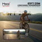 Morui GM-X13 ANC Dual Wireless Microphone | 2.4GHz Lavalier Mic with LED Charging Case