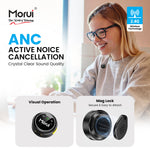 Morui GM-X12 ANC Dual Wireless Microphone | 2.4GHz Lavalier Mic for Vlogging & Live Streaming