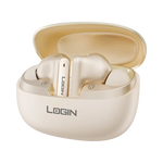 LOGIN AI CORE L-205 AI TWS Wireless Bluetooth 5.3 Earbuds with ANC, ENC & AI EQ