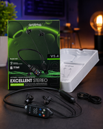 Aroima M31 Wireless Neckband Bluetooth Earphones with LCD Display