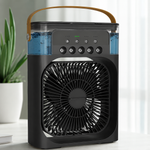 Mini Cooling Fan with Water Mist | Portable USB Air Cooler | 3 Mist Modes | Quiet Cooling Fan