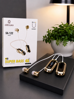 Uteam SA-122 Magnetic Wireless Earphones | Super Bass, 48 Hours Battery, Hi-Fi Sound