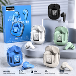 Ultrapods Max Wireless 5.3 Earbuds with LED Display, Hi-Res Sound & ENC Noise Cancelling