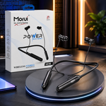 Morui M06 Power Neckband Wireless Bluetooth 5.3 Earphones with Deep Bass