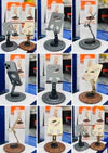 L3T L-398 Adjustable Metal Desk Phone Holder Stand | Foldable Mobile Stand for Desk & Table