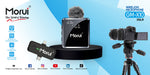 Morui GM-X10 DSLR Wireless Microphone with ANC | 2.4GHz Lavalier Mic for Vlogging & Live Streaming