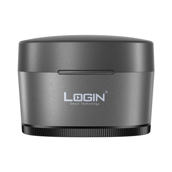 LOGIN ELAN L-218 TWS ANC Wireless Bluetooth 5.4 Earbuds with LED Display