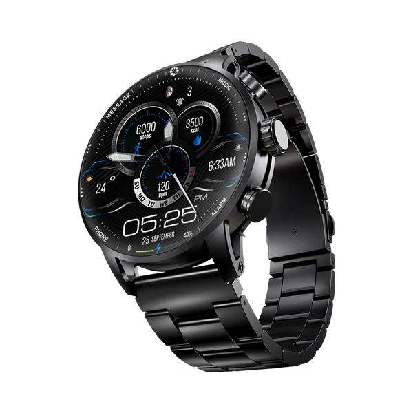 L-108 Royal AMOLED Smart Watch – 1.9" AMOLED Display, Bluetooth Calling, Premium Metal & Silicone Straps