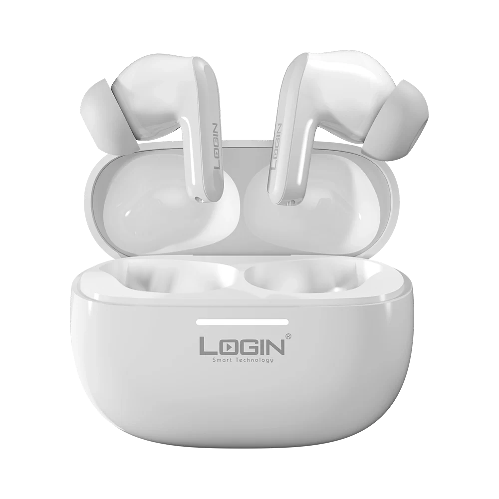 LOGIN L-214 TWS ENC Wireless Bluetooth 5.5 Earbuds with LED Display