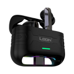 LOGIN L-220 TWS ANC + ENC Wireless Bluetooth 5.3 Earbuds with LCD Display