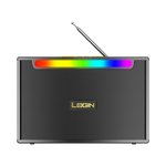 L-272 CLASSICO 12W Solar Bluetooth Speaker | RGB Lights | FM, USB, TF & AUX Support