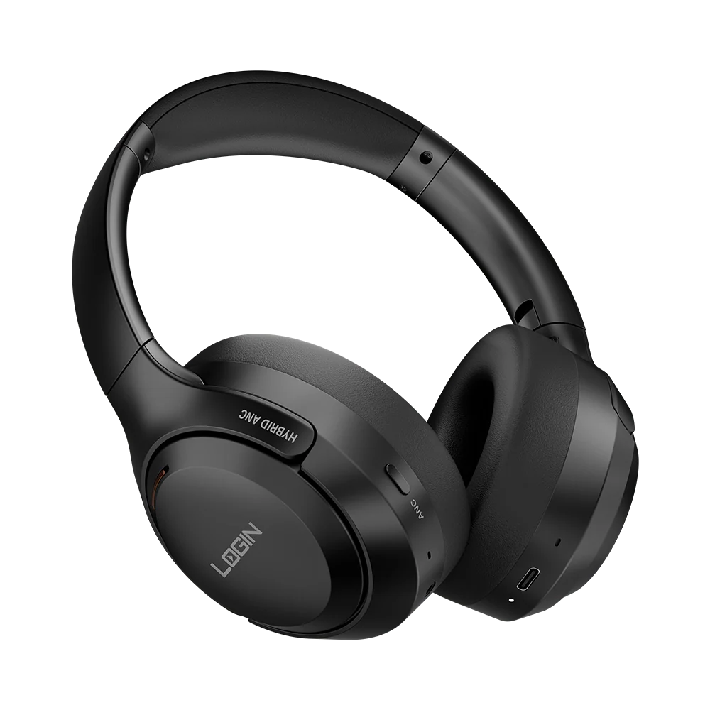 L-299 CALEN Hybrid ANC Wireless Bluetooth Headphones | 45H Playtime | Hi-Fi Stereo Sound