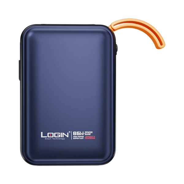LOGIN L-707 20000mAh Power Bank | 65W PD Fast Charging Portable Charger
