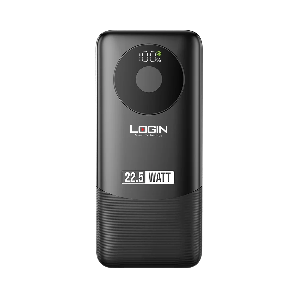 LOGIN L-709 10000mAh Power Bank | 22.5W Fast Charging Portable Charger