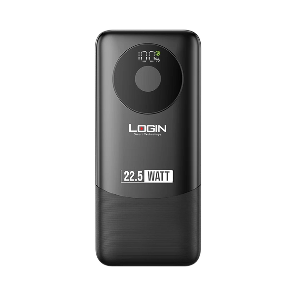 LOGIN L-709 10000mAh Power Bank | 22.5W Fast Charging Portable Charger