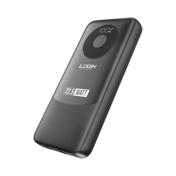 LOGIN L-709 10000mAh Power Bank | 22.5W Fast Charging Portable Charger