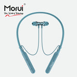 Morui ME-06 Power Wireless Bluetooth 5.3 Neckband | Magnetic Stereo Earphones