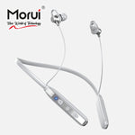 Morui ME-07 Porsche Wireless Bluetooth 5.3 Neckband | Magnetic Stereo Earphones