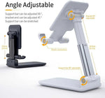 Foldable Mobile Stand Adjustable Desktop Phone Holder