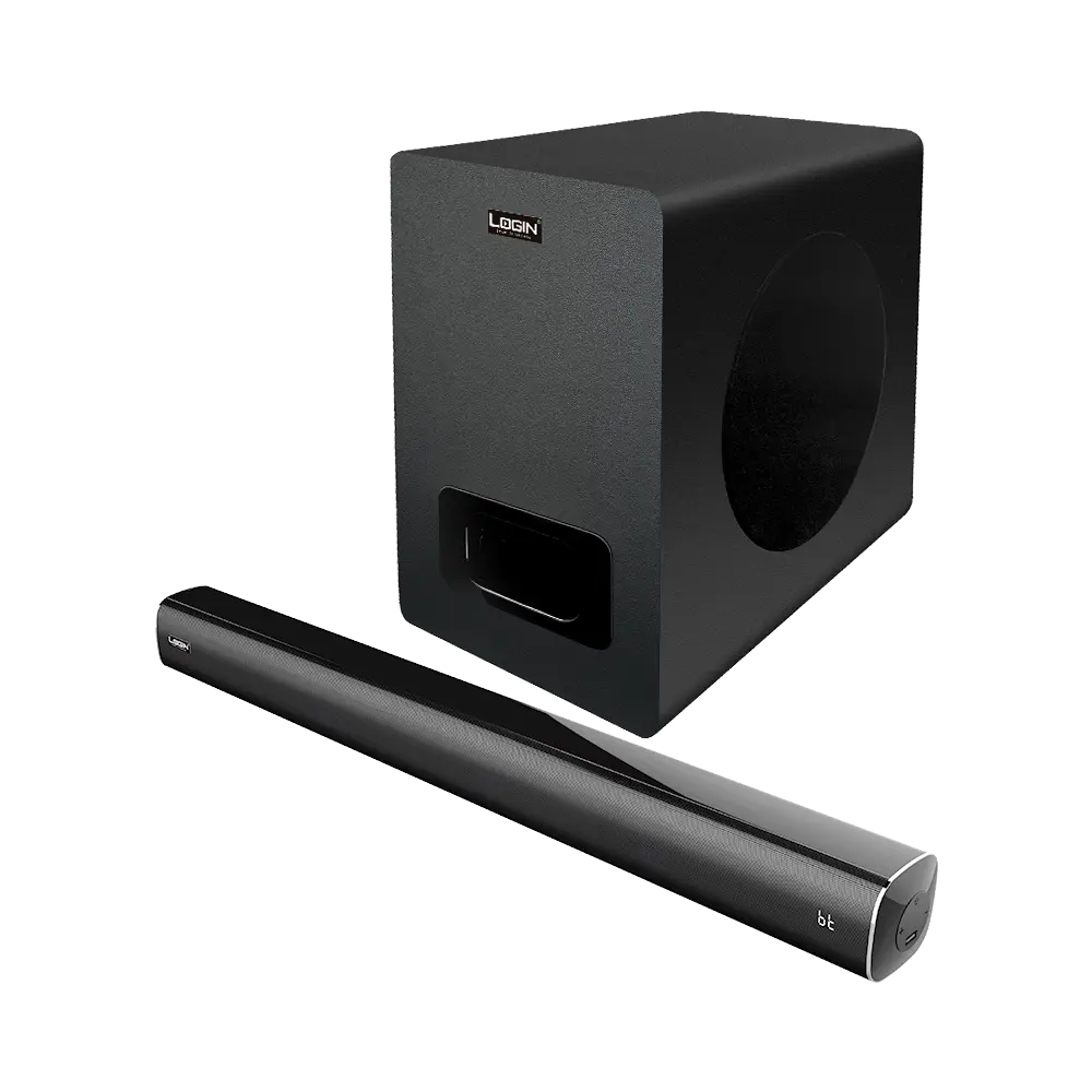 L-275 INCEPTION 2.1 Channel Home Theater Soundbar | 160W Soundbar | 225W Bass Subwoofer
