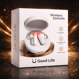 Good Life Wireless Earbuds Bluetooth 5.2 | HD Sound | Touch Control | Long Battery