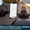 Bike Mobile Holder Stand | 360° Rotation | Anti-Slip Grip | Universal Motorcycle Mount