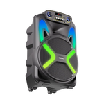 L-266 RONAQ 15-Inch Bluetooth Party Speaker | 440W Power | Wireless Mic | RGB Lights
