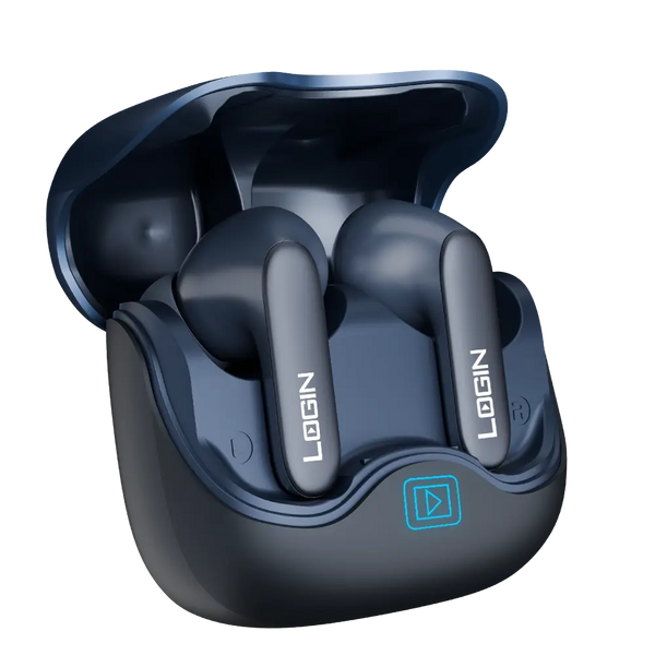 LOGIN L-200 TWS ANC + ENC Wireless Bluetooth 5.4 Earbuds with LED Display
