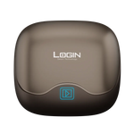 LOGIN L-200 TWS ANC + ENC Wireless Bluetooth 5.4 Earbuds with LED Display