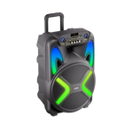 L-266 RONAQ 15-Inch Bluetooth Party Speaker | 440W Power | Wireless Mic | RGB Lights